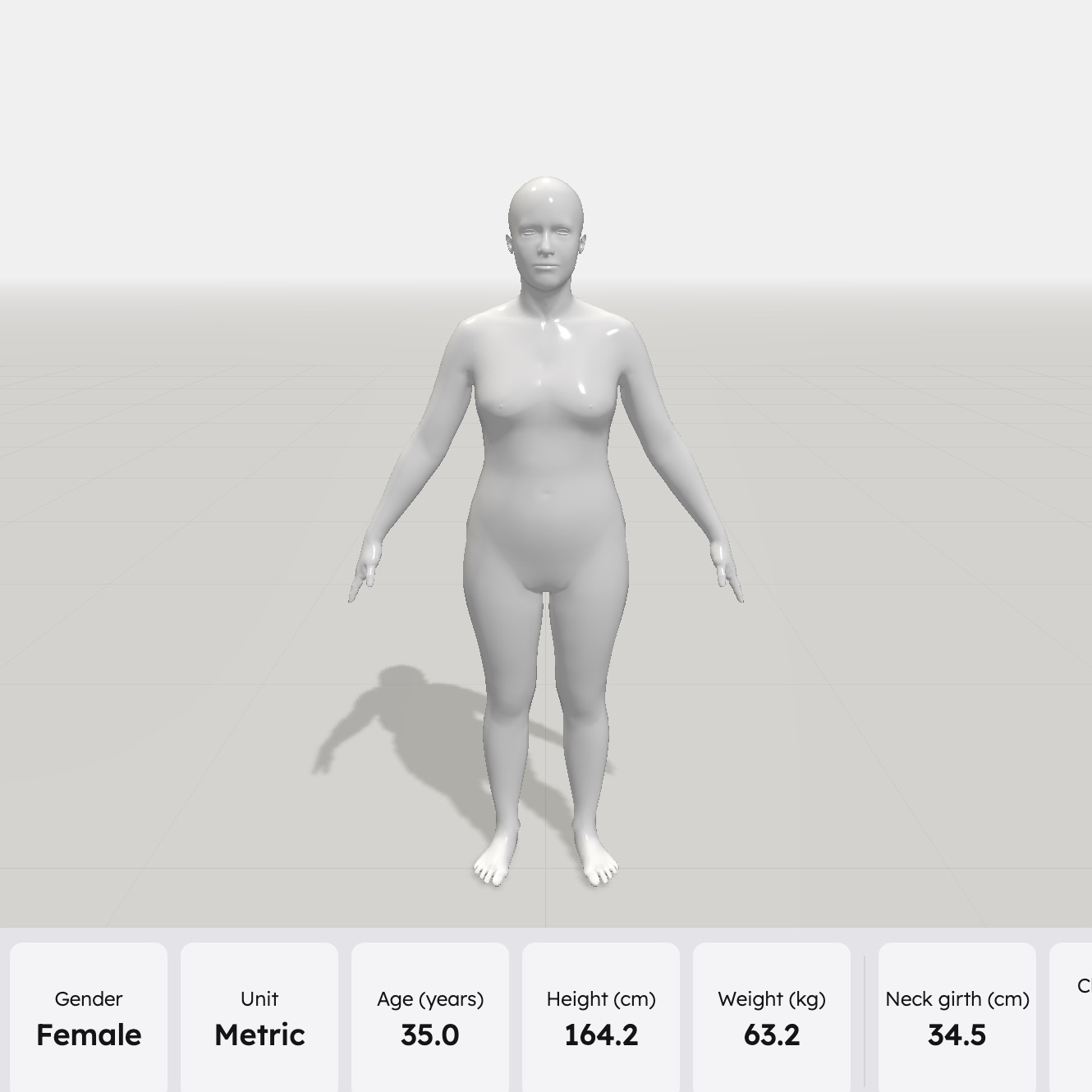3d body model